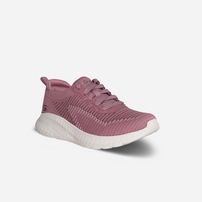 👟 Tenis Skechers Flex Knit Malva – Ligereza que se adapta a ti