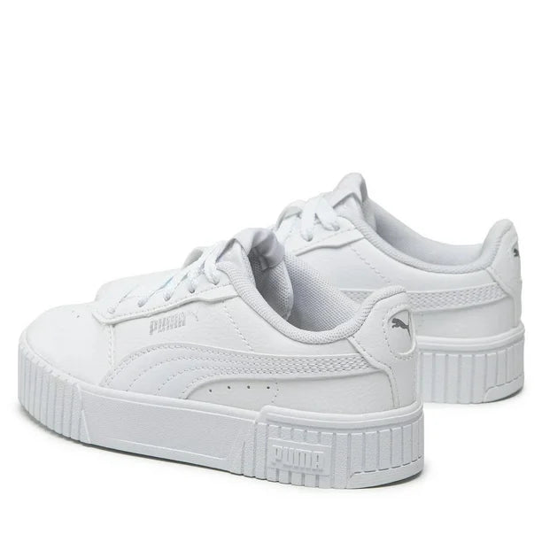 ¡La Elegancia Atemporal y la Comodidad se Unen en los Tenis Puma Blancos para Niña!