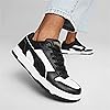 ¡Domina tu Estilo Urbano con los Imponentes Puma Rebound Joy Low en Blanco y Negro!