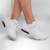 👟 Tenis Skechers Blancos con Cámara de Aire